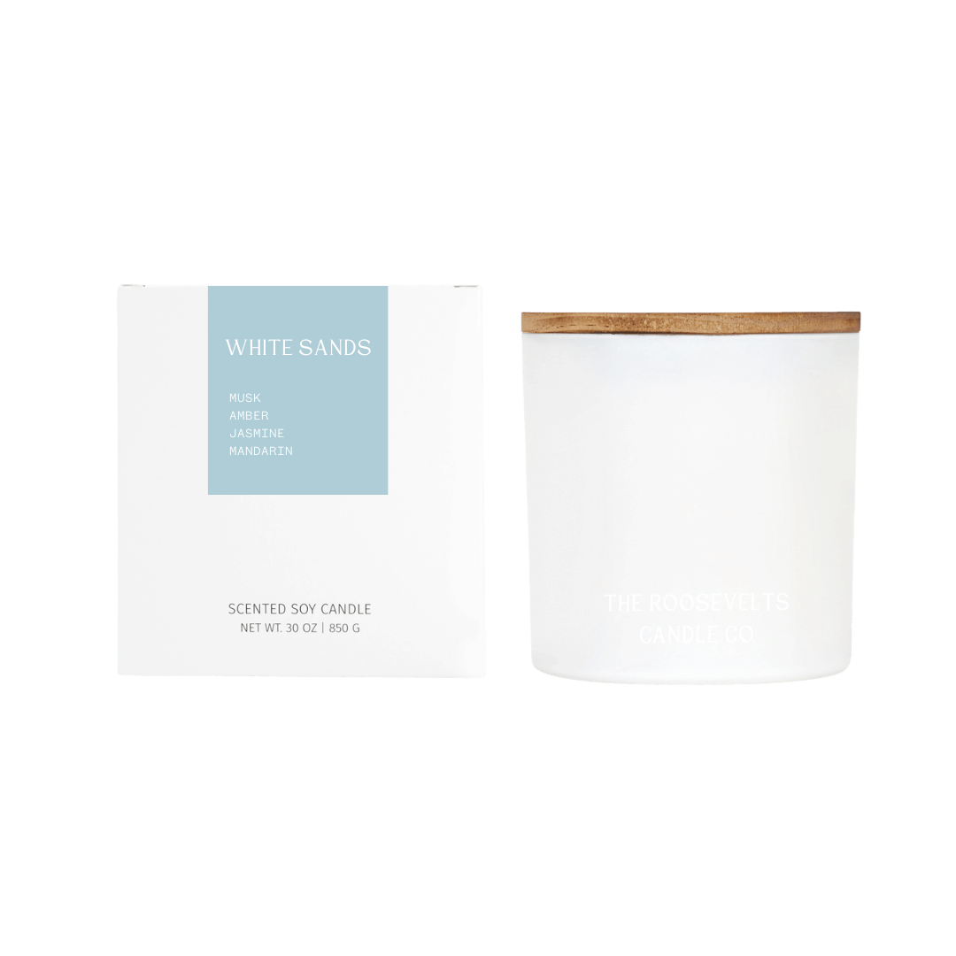 3-Wick Candle - The Roosevelts Candle Co.