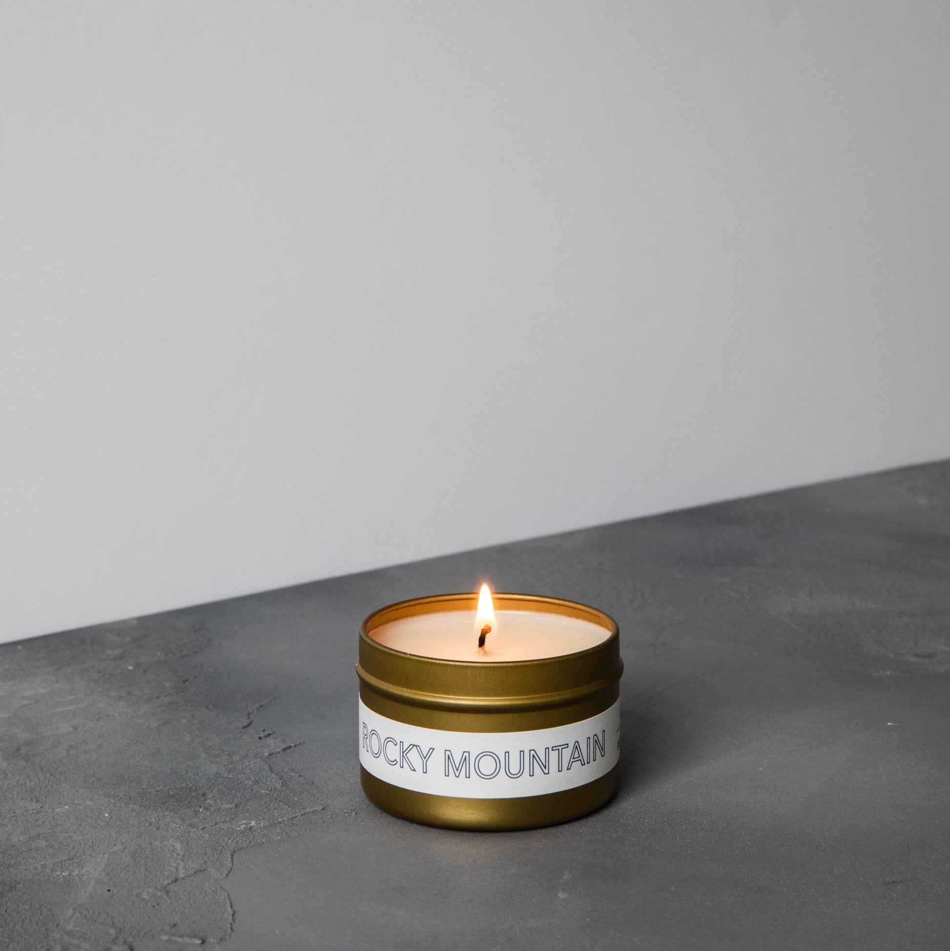 Rocky Mountain Travel Candle - The Roosevelts Candle Co.