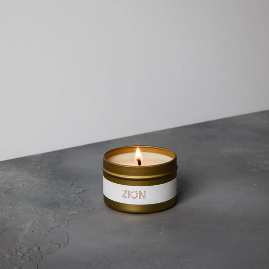 Zion Travel Candle - The Roosevelts Candle Co.